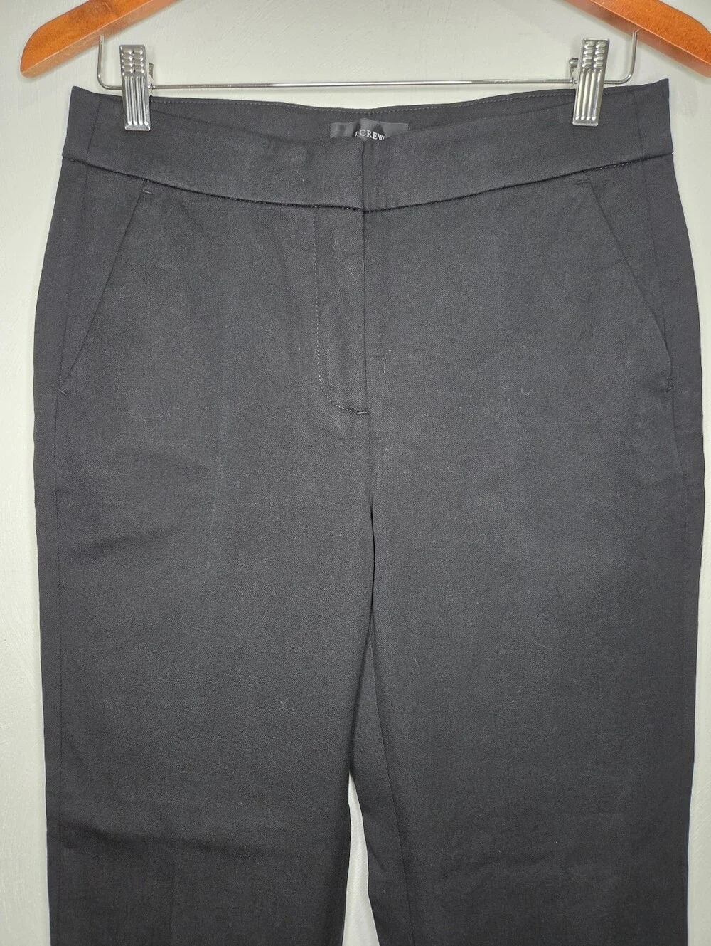 J Crew Black Dress Pants Size 8P